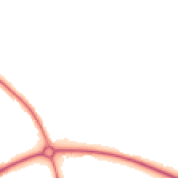 Night-time road noise heatmap for MK45 4AL