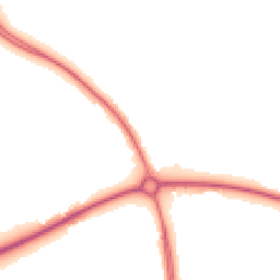 Night-time road noise heatmap for MK45 4BD