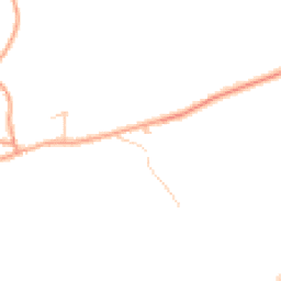 Daytime road noise heatmap for MK45 4BH