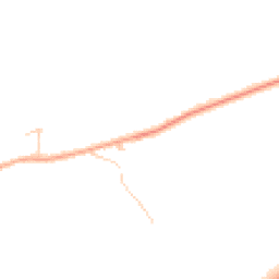 Daytime road noise heatmap for MK45 4BT