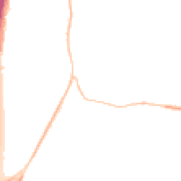 Night-time road noise heatmap for MK45 4JY