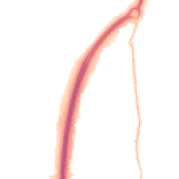 Night-time road noise heatmap for MK45 4NF