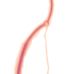 Night-time road noise heatmap for MK45 4RY