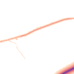 Daytime road noise heatmap for MK45 4SU