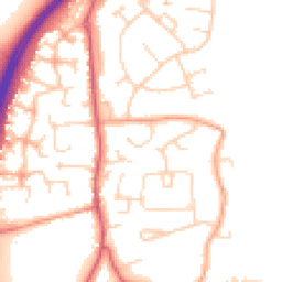 Daytime road noise heatmap for MK45 4TB