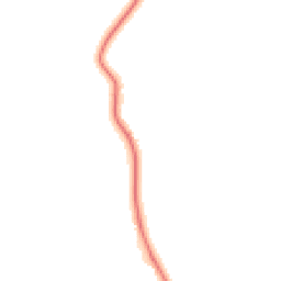 Night-time road noise heatmap for MK45 5AF