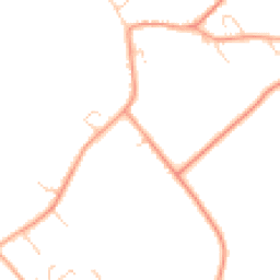 Daytime road noise heatmap for MK45 5DT
