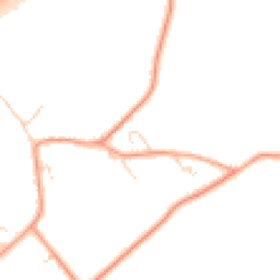 Daytime road noise heatmap for MK45 5EB