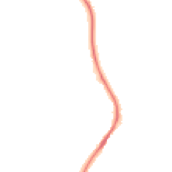 Night-time road noise heatmap for MK45 5ET