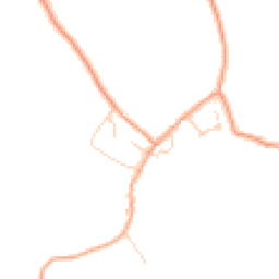 Daytime road noise heatmap for MK45 5HF