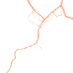 Daytime road noise heatmap for MK45 5HS
