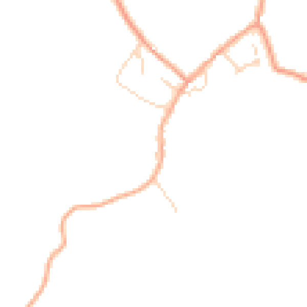 Daytime road noise heatmap for MK45 5HS