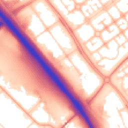 Daytime road noise heatmap for MK6 1AP