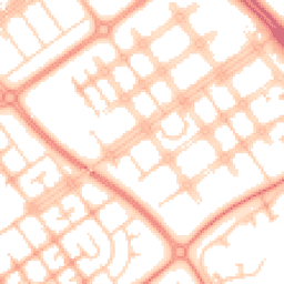 Daytime road noise heatmap for MK6 2AH
