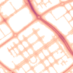 Daytime road noise heatmap for MK6 2BA