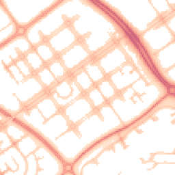 Daytime road noise heatmap for MK6 2DA
