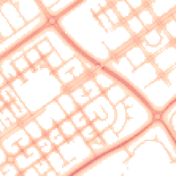 Daytime road noise heatmap for MK6 2HB