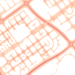 Daytime road noise heatmap for MK6 2HE