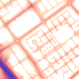 Daytime road noise heatmap for MK6 2XS