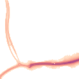 Night-time road noise heatmap for MK6 3BE