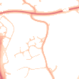 Daytime road noise heatmap for MK6 3EP