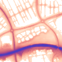 Daytime road noise heatmap for MK6 4AS