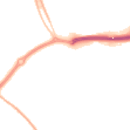 Night-time road noise heatmap for MK6 4HE
