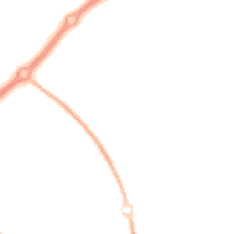 Night-time road noise heatmap for MK6 4HW