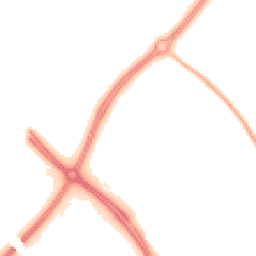 Night-time road noise heatmap for MK6 4LA