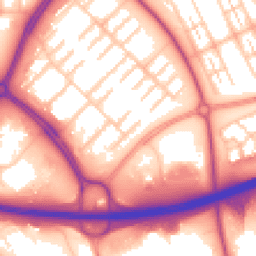 Daytime road noise heatmap for MK6 4LE