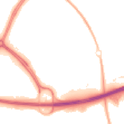 Night-time road noise heatmap for MK6 4LE
