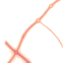 Night-time road noise heatmap for MK6 4LF