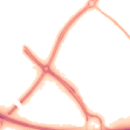 Night-time road noise heatmap for MK6 4LR