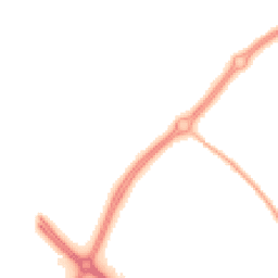 Night-time road noise heatmap for MK6 5HB