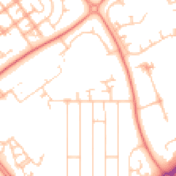 Daytime road noise heatmap for MK6 5HH