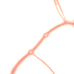 Night-time road noise heatmap for MK6 5LJ