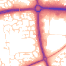 Daytime road noise heatmap for MK7 6DP