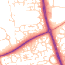 Daytime road noise heatmap for MK7 6HR