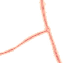 Night-time road noise heatmap for MK7 6HR