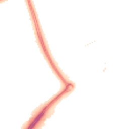 Night-time road noise heatmap for MK7 7AZ