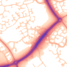 Daytime road noise heatmap for MK7 7BP