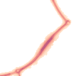 Night-time road noise heatmap for MK7 7BP