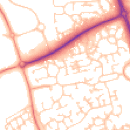 Daytime road noise heatmap for MK7 7EN