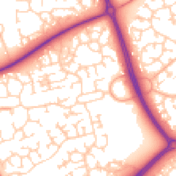 Daytime road noise heatmap for MK7 7FQ