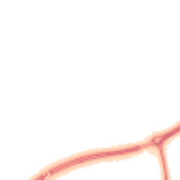 Night-time road noise heatmap for MK7 7HG