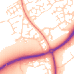 Daytime road noise heatmap for MK7 7HS