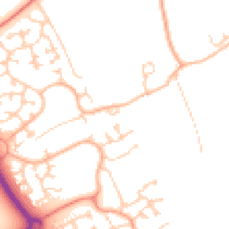Daytime road noise heatmap for MK7 7JF