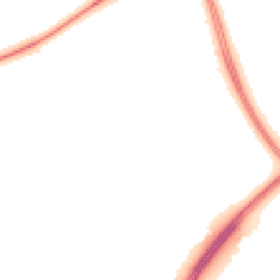 Night-time road noise heatmap for MK7 7LJ