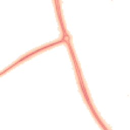 Night-time road noise heatmap for MK7 7LZ