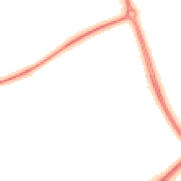 Night-time road noise heatmap for MK7 7NB